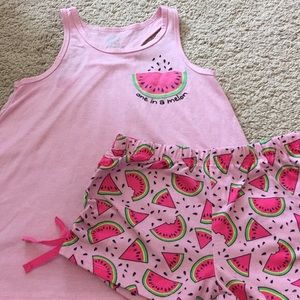Justice Watermelon Pajama Set